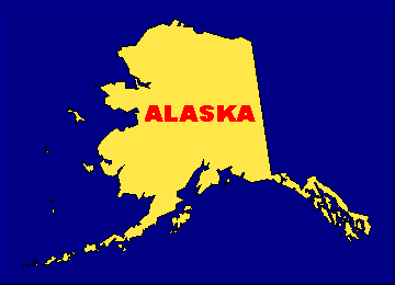 Digital Yellow Pages Alaska map