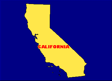 Digital Yellow Pages California map