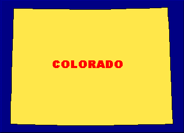 Digital Yellow Pages Colorado map