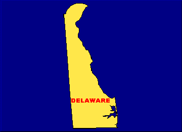 Digital Yellow Pages Delaware map
