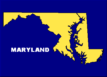 Digital Yellow Pages Maryland map