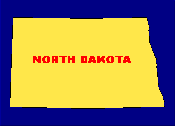Digital Yellow Pages North Dakota map