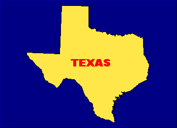 Digital Yellow Pages Texas map